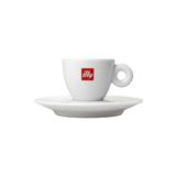 illy Logolu Klasik Espresso Fincanı Ve Tabağı