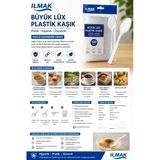 Ilmak Büyük Lüx Plastik Kaşık 100'Lü