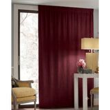 Ilmera Home Bordo Işık Geçirmez Blackout Fon Perde – Tam Karanlık,şık Tasarım, Makinede Yıkanabilir-Bağlama Kuşağı Hediyeli - 360 x 200 cm