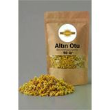 İLMİ ŞİFA Altın Otu (Ölmez Çiçek – Ölümsüz Çiçek) Kurutulmuş Doğal Altın Otu Çayı 50 Gr