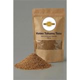 İLMİ ŞİFA Keten Tohumu Tozu (Öğütülmüş Keten Tohumu – Flaxseed Powder – Ground Flaxseed) Doğal 100 Gr