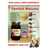 İLMİ ŞİFA Kına Kınalı Üzüm Çekirdekli Demhılt Macunu 430 Gr Üşümeye Dökülmeye Son İlmi Şifa Demhılt Macunu 430 gr