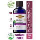 İLMİ ŞİFA (YENİLEYİCİ BESLEYİCİ PARLAK VE CANLI) Üzüm Çekirdeği Yağı 20 ml