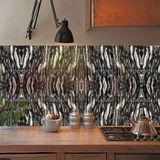 İlöz Tink Pvc Panel Siyah Sıralı 41X62CM