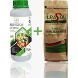 İlpasol %100 Sıvı Solucan Gübresi 1 Litre Yanına %100 Organik Katı Solucan Gübresi ® 2Kg