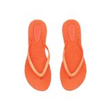Ilse Jacobsen CHEERFUL01 Hot Orange Simli Turuncu Kadın Parmak Arası Terlik