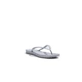 ILSE JACOBSEN HORNBÆK Bayan Cheerful01 parmak arası terlik Gümüş Size: 40 EU