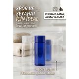 ilterish 2'li 50 ml Seyehat Şişesi - Şampuan Duş Jeli Şişesi - Spor Gym Fitness Çanta Düzenleyici Şişe