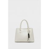 Ilu Bags Livia Mini Tote El ve Omuz Çantası - Krem