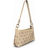 Ilu Bags Monogram Baget ve Çapraz Çanta - Bej