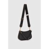 Ilu Bags Monogram Baget ve Çapraz Çanta - Siyah