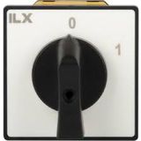 Ilx İL-XP4-A01-016 ,1-FAZ/16A Pako Şalter - Siyah - Beyaz