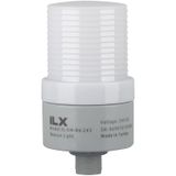 İLX Rgb İkaz Lambası - Ø70 R6 Flaşör Seri 24 Vdc Ses Var 5 Renk