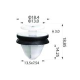 IM Global Oto Klips 6991Y8, 9341Pf, 7703077469, 7701056846,W715789, 9654280780 0176073, 10Lu Paket