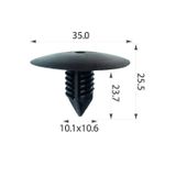 IM Global Oto Klips Davlumbaz Klipsi Renault/Dacia Oem 7703077435 25Li Paket