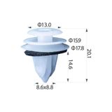 IM Global Oto Klips Kapı Döşeme Klipsi Oem Lexus Toyota 90467-09206 10Lu Paket