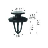 IM Global Oto Klips Oem Fiat 46835626, 71769495, Citroen Peugeot 9345A1 10Lu Paket
