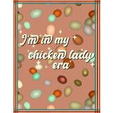 I'm in My Chicken Lady Era: A Retro Notebook for Backyard Chicken Keepers & Farm Girls