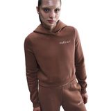 IM7494-265 W NSW PHNX FLC SHRUNKEN Kahverengi Kadın Sweatshirt