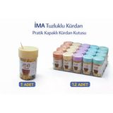 İMA Tuzluklu Kürdan 1 Adet | Pratik Kapaklı Kürdan Kutusu