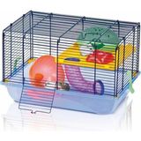 Imac Cricetti Lacivert Mavi 45x31x29 cm 9 Hamster Kafesi