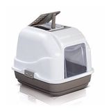 Imac Easy Cat Gri Filtreli Kapalı Kedi Tuvalet Kabı