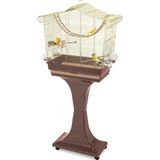 İmac Imac Sofıa Ayaklı Kuş Kafesi Kahve/gold 62,5x33x61/132cm