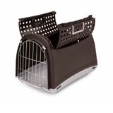 İmac Linus Cabrio Üstü Açılabilen Köpek Pet Taşıma Çantası Antrasit 50x32x34.5cm