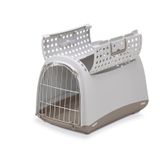 İmac Linus Cabrio Üstü Açılabilen Köpek Pet Taşıma Çantası Gri 50x32x34.5cm