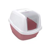 Imac Maddy Pembe Beyaz 57x43x41 cm Junior Kapalı Kedi Tuvaleti