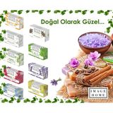 Image Home Doğal Lavanta Sabunu, 3lü Ekonomik Paket, Katı Sabun