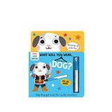 Imagine That What Will You Wear Dog-magic Water Painting Book Çocuk Yabancı Dil Boyama Kitabı