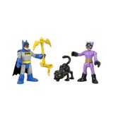 Imaginext M5645-GWP59 DC Super Friends Batman & Catwoman Aksiyon Figürleri