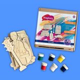 Imaginory Ahşap Boyama Seti - Şehir