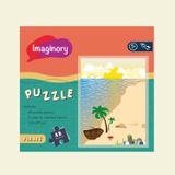 Imaginory Ahşap Figür Hediyeli Puzzle - Korsan