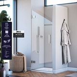 İmaj Banyo Mode Premium Menteşeli Sistem Tek Kapı Duşakabin 77 H195 Gümüş