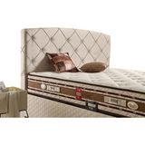İmaj Cashmere Plus Set Çift Kişilik Yatak Seti 160 x 200 Başlık + Sandıklı Baza+ Ortopedik Yatak - Çok Renkli - 160 x 200 cm