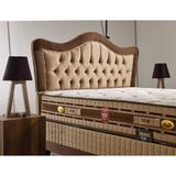 İmaj Lyocell Set Tek Kişilik Yatak Seti 100 x 200 Başlık + Sandıklı Baza+ Ortopedik Yatak - Çok Renkli - 100 x 200 cm