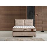 İmaj Mystrey Plus Set Çift Kişilik Yatak Seti 200 x 200 Başlık + Sandıklı Baza+ Ortopedik Yatak - Çok Renkli - 200 x 200 cm