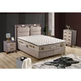 İmaj Sleep Maker Set Çift Kişilik Yatak Seti 160 x 200 Başlık + Sandıklı Baza+ Ortopedik Yatak - Çok Renkli - 160 x 200 cm