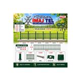 İMAJ TEL ÖRGÜ VE PANEL ÇİT SİSTEMLERİ Panel Çit Duvar Üzeri Yeşil 50cm Yükseklik Eni 250cm Panel Tel Çit 6 X 250=15 MT (TAKIM PANEL TEL ÇİTDİR )