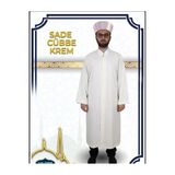 İmam Cübbesi Sade Krem Cübbe İmam Cüppe İmam Cübbe