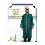 İmam Cübbesi Sırmalı Cübbe Yeşil Cübbe Imam Cüppe