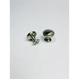 İmamoğlu Zamak İstikbal Düğme Kulp - İnox - 40 mm - 5 Adet