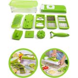 Iman Of Noble Nicer Dicer Plus Doğrayıcı Rende Mutfak Robotu Çok Fonksiyonlu Meyve Sebze Dilimleyici 10 Parça - 10 Adet