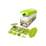 IMAN OF NOBLE Nicer Dicer Plus Doğrayıcı Rende Mutfak Robotu Çok Fonksiyonlu Meyve Sebze Dilimleyici 10 Parça