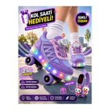 İmasSportWear Garantili Üst Kalite Çocuk Patenli Ayakkabı Işıklı 4 Teker Kaykay Sneaker Rahat Dayanıklı Ayakkabı