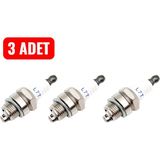 İMAYA Jds 2 Zamanlı Motor Bujisi | 3 Adet Paket – Motorlu Testere, Tırpan