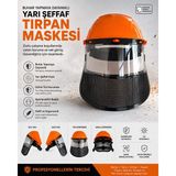 İMAYA YARI ŞEFFAF TIRPAN MASKESİ IM5500012 ERGONOMİK, HAFİF TASARIM