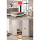 İMBAŞ Alisya Gold Yatak Odası Takımı %100 MDF - Bazalı